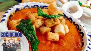 Receta: Sopa de migas | Cocineros Mexicanos