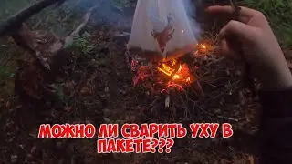 Можно ли сварить уху в пакете? / ловля карася