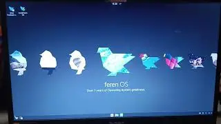 Feren OS Linux Live Session