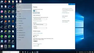 How to change Screen Refresh Rate on Windows 10