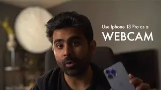 Use Iphone 13 Pro as a webcam on your Computer using OBS Studio 