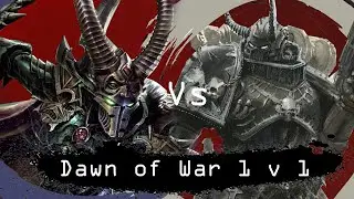 Dawn of War  Soulstorm 1 v 1 Chaos (zzz) vs Dark Eldar (Espada)
