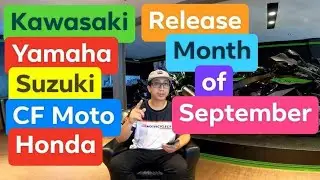 Kawasaki Yamaha Honda Suzuki CF Moto - Price & Release of September 2024 - Kirby Motovlog