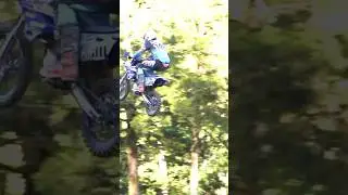 Brandon sending Brantley’s yz85 to the moon. Talk about sketchy! 😂 #motocross #dirtbike