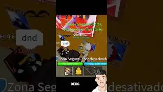 esse cara achou que foi scamado no blox fruits, mas olha aconteceu
