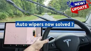How do Tesla AUTO WIPERS differ from others & have they finally fixed them?