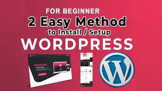 How to install wordpress on domain two different methods