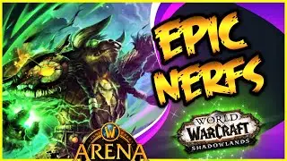 PvP Resto Druid Shadowlands Arena Gameplay [WoW 9.2.5] EPIC NERFS