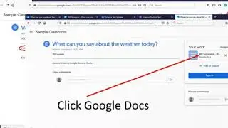 How to ANSWER GOOGLE DOCS TASK