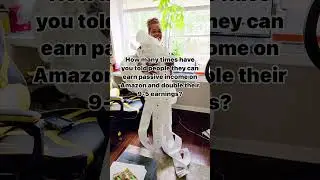 How many times have you can earn passive income on Amazon and double their 9-5 earnings