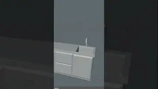 Simple way to make a water tap | Stylized Kitchen | Short | Blender