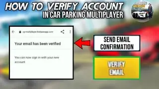 How to verify your account in car parking multiplayer | 2022