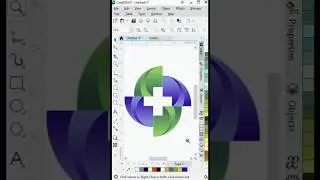 + Logo in Coreldraw 