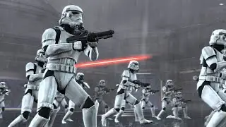 The Battle of Kamino - Star Wars Force Unleashed 2 NPC Wars