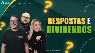 [PREGÃO AGF - 24/10/2024] Respostas e dividendos