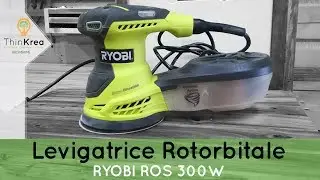 Levigatrice rotorbitale RYOBI ROS 300W - 2 Parole