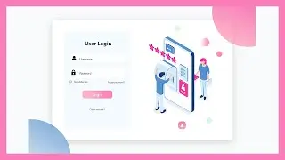 Adobe xd web design login | adobe xd design | Login Screen UI Design | Modern  UI Design in Adobe XD