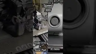 Creality K1 MAX vs Ender 3 v2 + Sonic Pad high speed