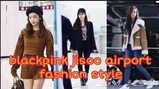 blackpink jisoo airport fashion style #blackpink #jisoo #lisa #jennie #rose