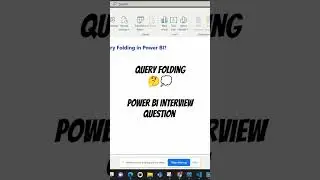 Query folding in Power BI 🤔 