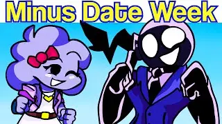 Friday Night Funkin': The Date Week Minus FULL WEEK [FNF Mod/HARD] - Carol & Whitty Minus Date Week