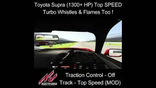 Toyota Supra (1300HP+) - Top Speed | Assetto Corsa 