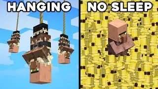 Most Brutal Ways to Torture Villagers in Minecraft