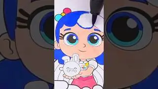 Coloring True and the Rainbow Kingdom 🩷 #coloring #art #drawing #trueandtherainbowkingdom