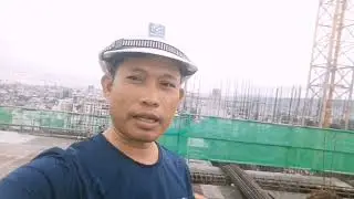 CONSTRUCTION LIFE umolan, bumagyo, tag araw tuloy parin trabaho👷
