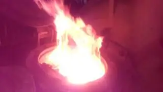 Эксперимент с бензином.