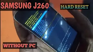 Samsung Galaxy J2 Core (SM J260G/DS) Hard Reset or Pattern Unlock Easy Trick With Keys