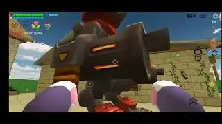 играю в игру чикен ган но строю карту абобус амонгас chicken Gun among us