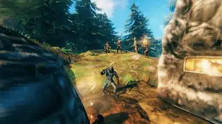 Valheim PVP Пвп с развитием пять против одного
