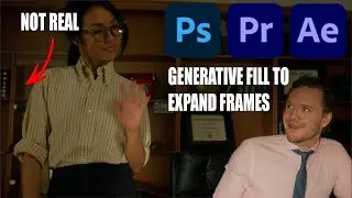 Using Generative AI to Fix a Shot in My Feature Film | Photoshop + After Effects + Premiere Tutorial