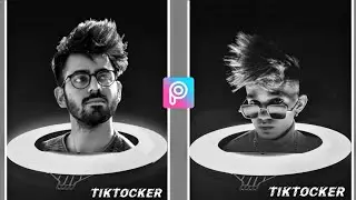 Dark Tone Portrait | PicsArt  Ring Light Editing Tutorial | PicsArt Editing New Style
