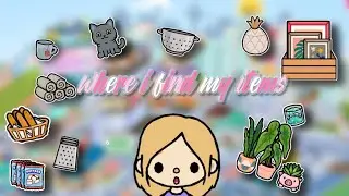 where I get my items in toca life
