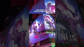 Вува на всех экранах Таймс-Сквера! #wutheringwaves #геншинимпакт #genshinimpact #игры