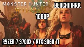 Monster Hunter Wilds Benchmark - Ryzen 7 3700X / RTX 3060 Ti