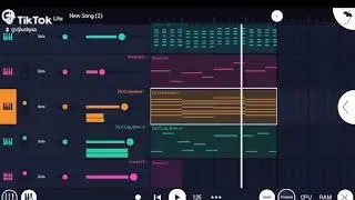 Making a lekompo beat on FL studio mobile in 2025