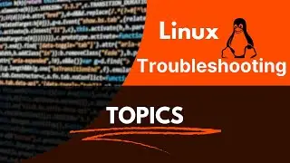 1- Linux Troubleshooting Course Topics in Arabic - by Alaa Zidan