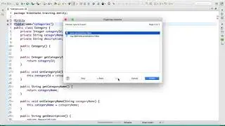 05 Creating the Category entity class