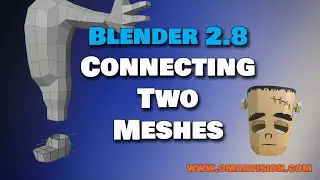 Connect Two Meshes in Blender 2.8