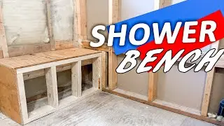 SHOWER BENCH -  How to Build - The Building Expert - 2021