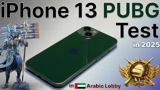 iPhone 13 Detailed PUBG Test in 2025🔥-Battery,FPS, Heating, Laag Everything Clear