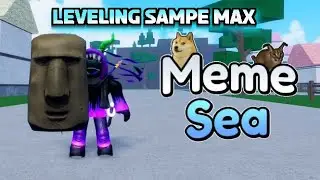Aku Mencoba Menamatkan Meme Sea Sampe Max game mirip Blox Fruit Tapi Versi Meme - Roblox