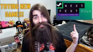 🎮 NEW GAMES DAY! 2 🎮 Asmongold reacts, SUPERVIVE + Steam Next Fest Games!