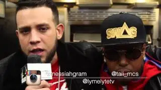 Detras de Camara con Messiah