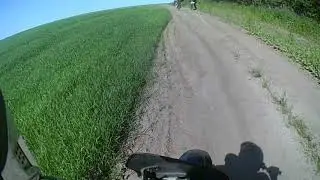 летняя покатушка на ирбис ттр 125