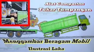 truk canter dapat muatan gede