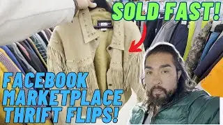 FLIPPING ITEMS ON FACEBOOK MARKETPLACE FROM THRIFT STORES!